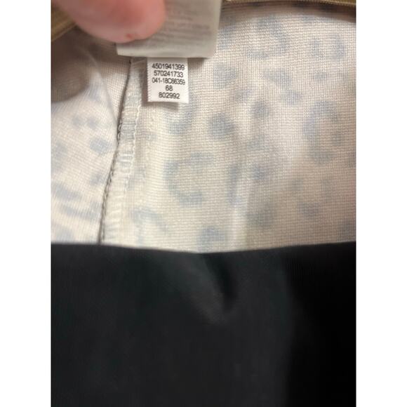 Chico’s Animal Print Ponte stretch so slimming Juliet Ankle Pant Size .5 S Sand - Picture 7 of 13